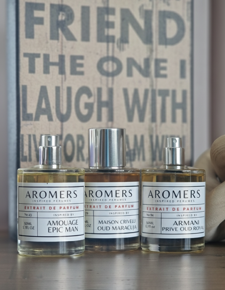 50ml Bundle, Aromers Recommended for Him