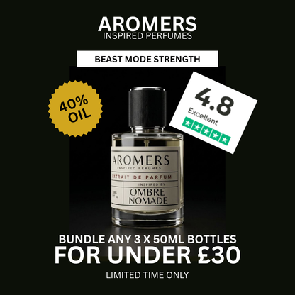 3 x 50ml Extrait De Parfum Bundle | Designer Perfume Dupes