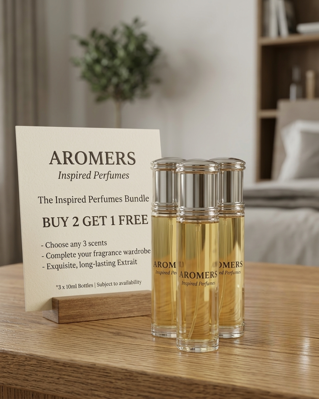 3 x 10ml Extrait Strength Bundle